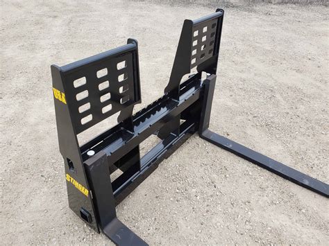 homemade skid steer forks|skid steer pallet fork attachment.